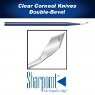 Clear Corneal Knife, 2.2 mm, Angled