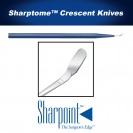 Sharptome Crescent Knife, 2.0 mm, Double Bevel