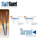 SharpGuard Stab Knife, 15 Degree, Straight, Guarded